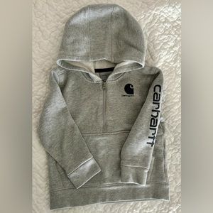 3T Carhartt half zip hoodie